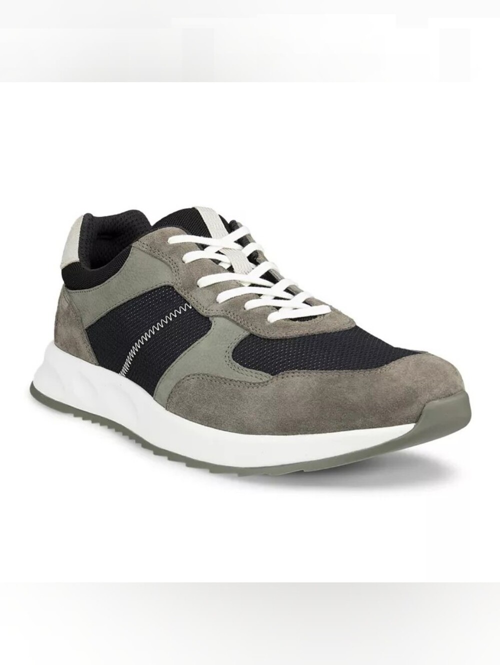 Ecco OTM Mesh/Mix Sneaker Smokey Olive/Black EU 44 / US 10-10.5